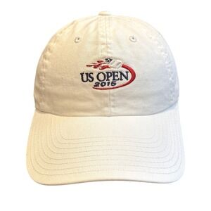 US Open 2015 White Baseball Cap American Needle Adjustable Strap